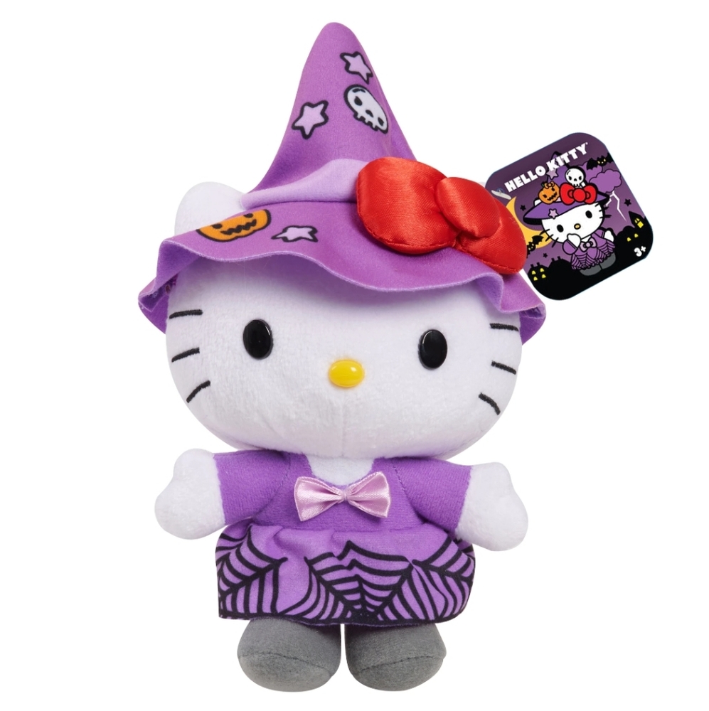 Brand new Sanrio Halloween Hello Kitty Beanie Plush, Witch ONLY!